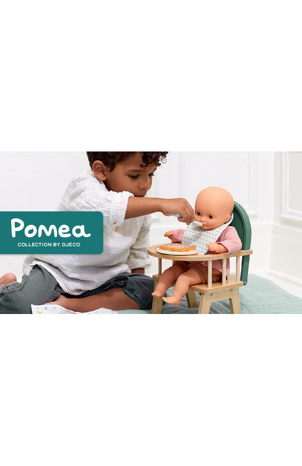 Papusa bebelus Pistache, Djeco