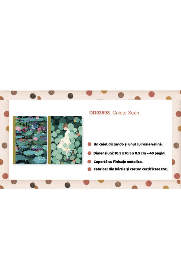 Set 2 carnetele Xuan, Djeco
