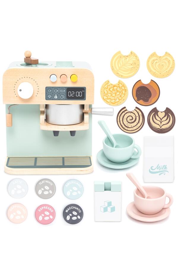 Joc de rol Aparat de cafea cu accesorii, UMU Toys