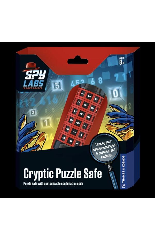 Seif cu Puzzle Cifrat, Thames & Kosmos