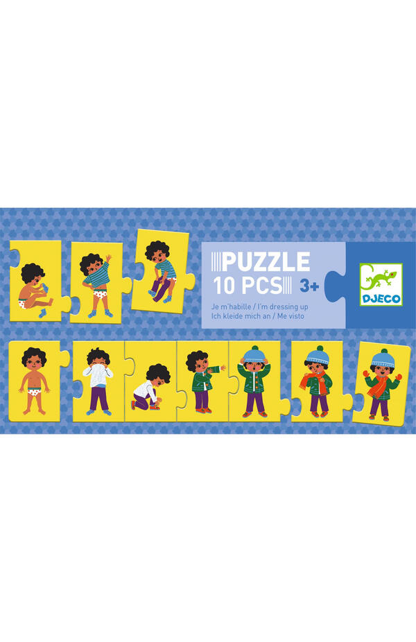 Puzzle Ma imbrac singur, Djeco