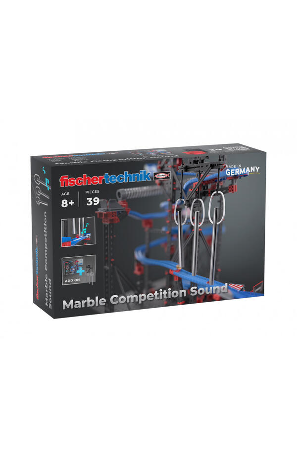 Kit STEM Completare pentru Cursa cu bile metalice - Sunete, Fischertechnik