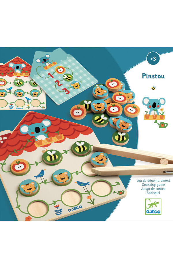 Joc educativ Pinstou, Djeco