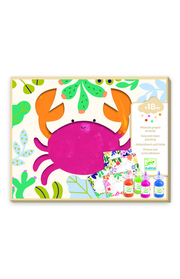 Joc de pictat pentru cei mici Frumos si simplu, Djeco