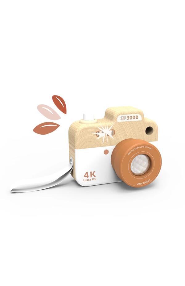 Camera foto din lemn, Speedy Monkey