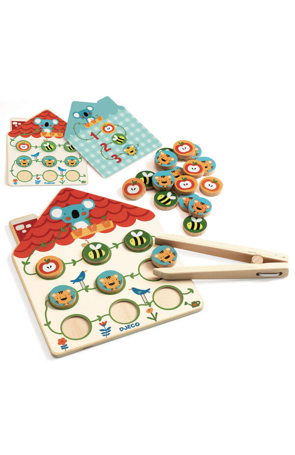 Joc educativ Pinstou, Djeco