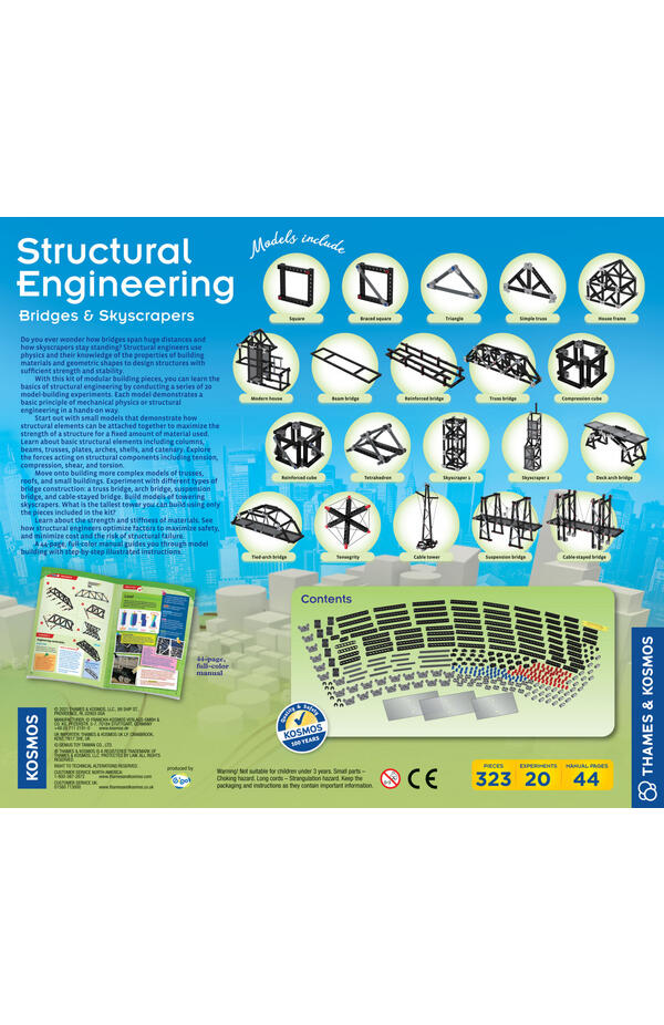 Kit STEM Inginerie structurala, Thames & Kosmos