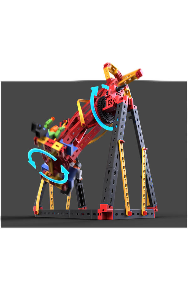 Kit STEM Curse nebunesti, Fischertechnik