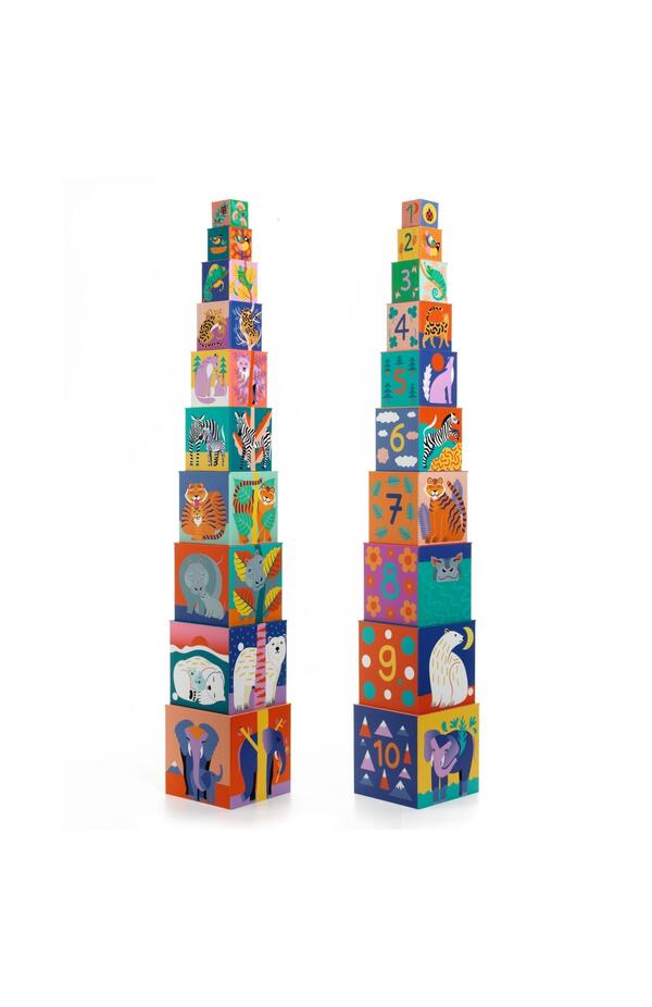 Turn de construit Animale, Djeco