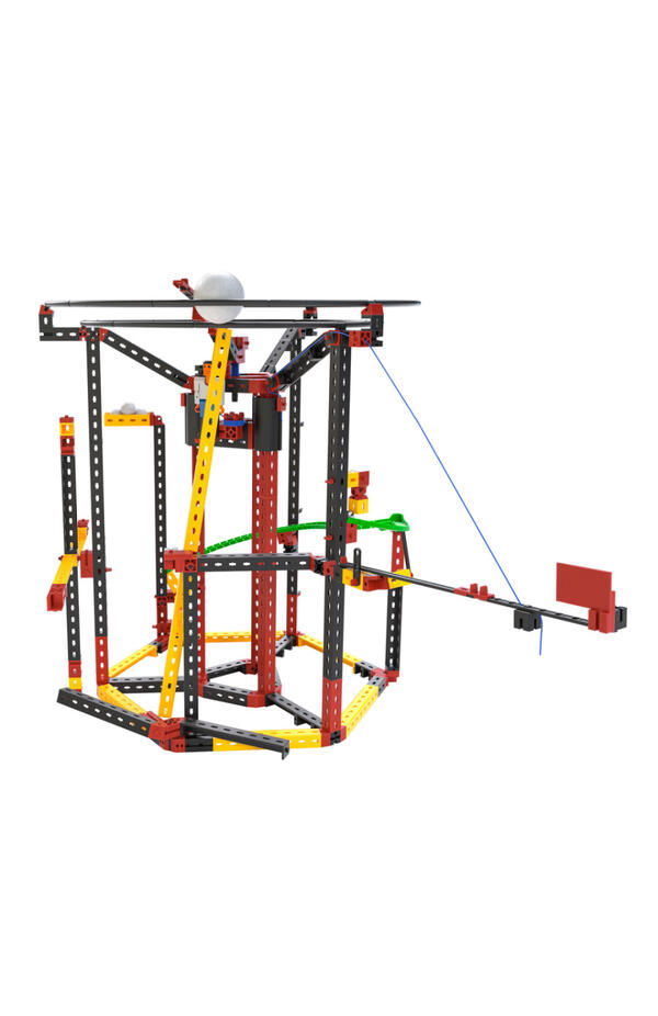 Kit STEM Circuite XL de reactii in lant traznite, Fischertechnik