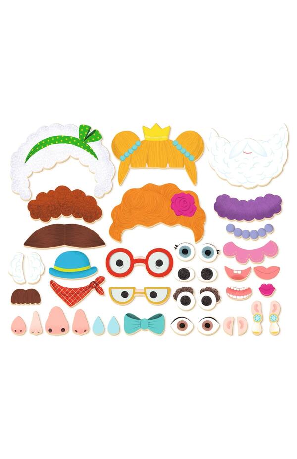 Joc magnetic creativ Portrete, Djeco
