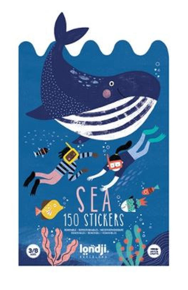 Set cu abtibilduri repozitionabile La mare, Londji