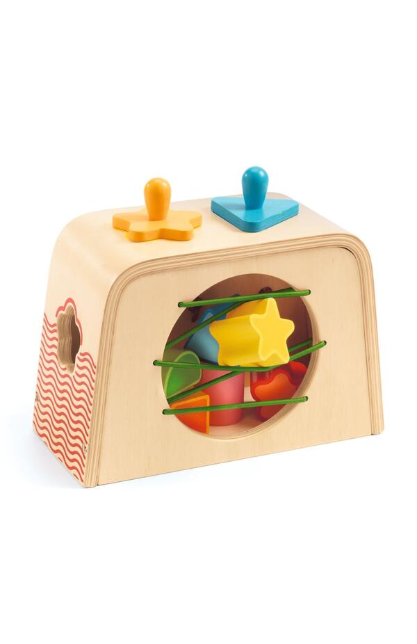 Cutie de sortat forme Multi Boita, Djeco