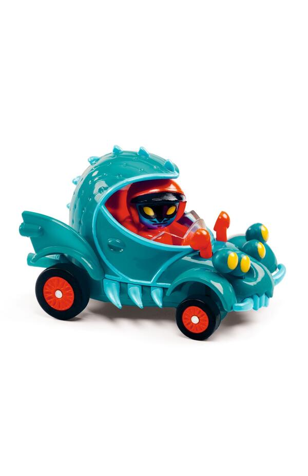 Masina de curse Funny Beast Colectia Crazy Motors, Djeco