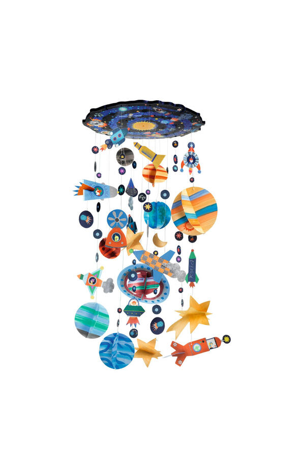 Set DIY decoratie mobila Sistemul solar, Djeco