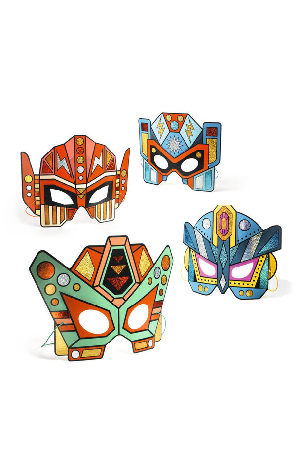 Joc creativ DIY Masti roboti, Djeco Joc creativ DIY Masti roboti, Djeco