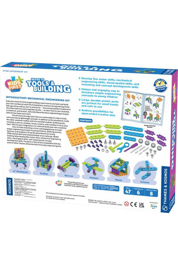 Kit STEM Primii pasi Unelte si constructii, Thames & Kosmos
