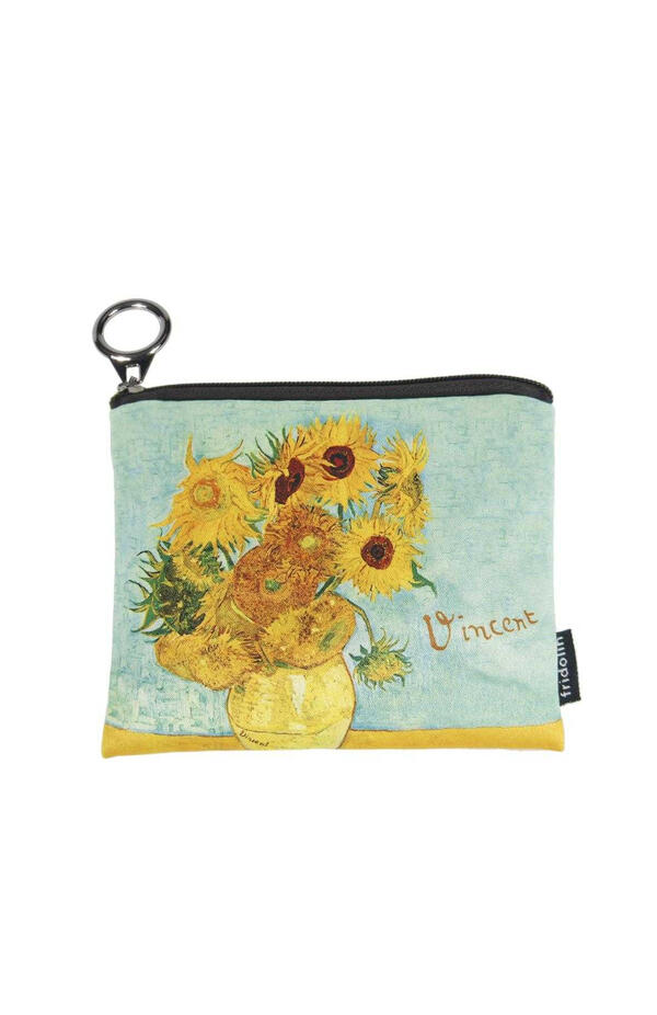 Portmoneu textil Van Gogh Sunflowers, Fridolin