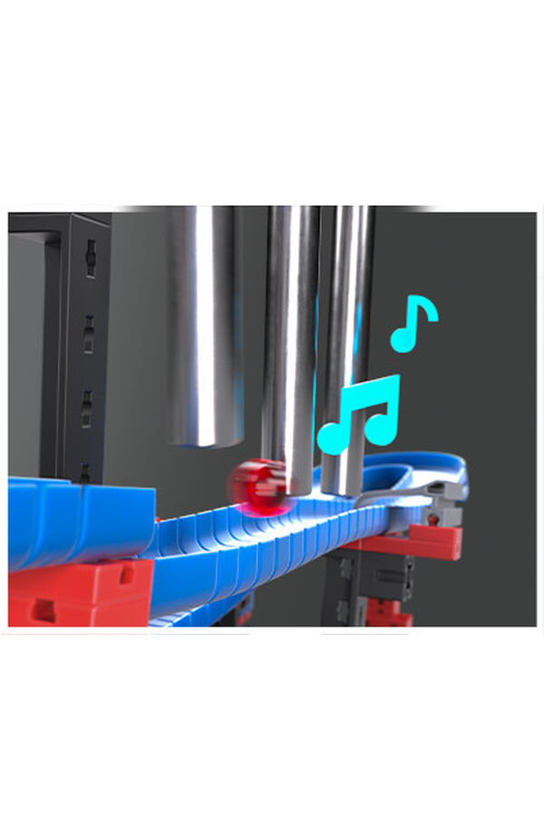 Kit STEM Completare pentru Cursa cu bile metalice - Sunete, Fischertechnik