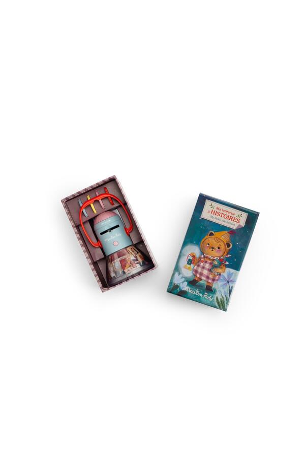 Lanterna cu povesti Minouchkas, Moulin Roty