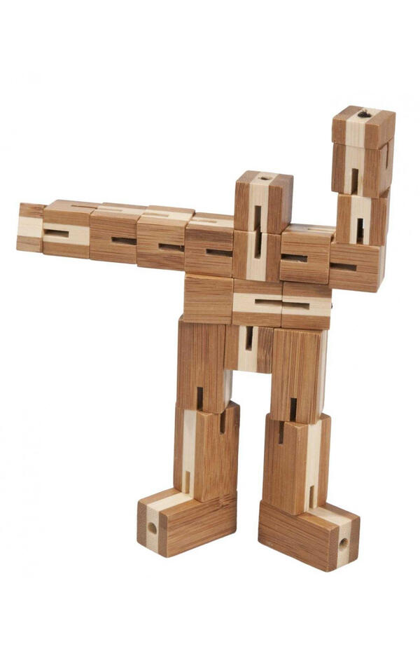 Joc logic 3D Puzzle Flexi-cub4, Fridolin