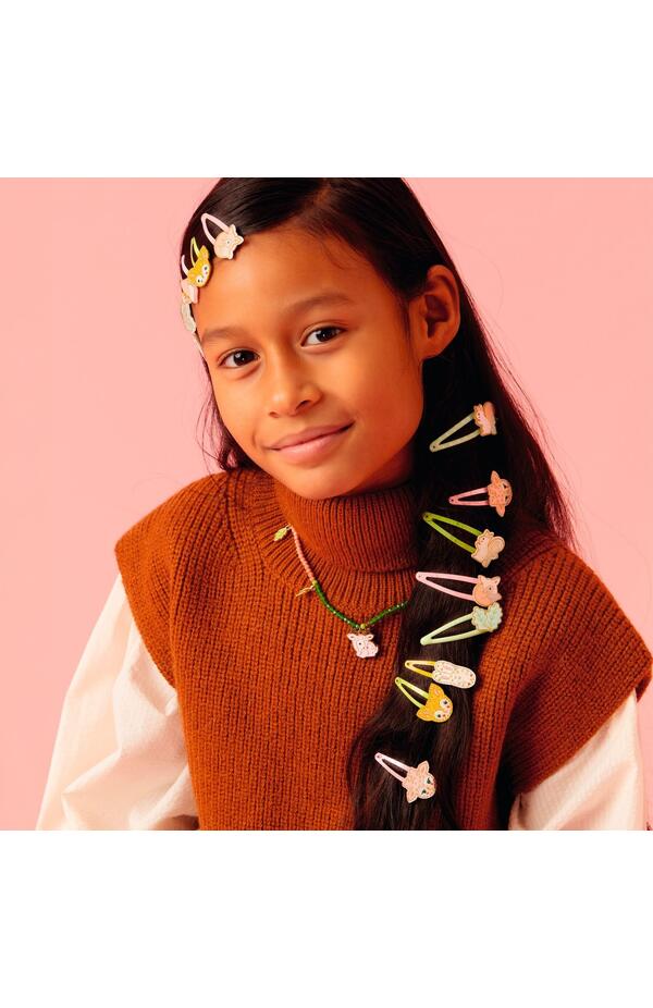 Colectia Plume - 3 agrafe de par Aube, Djeco