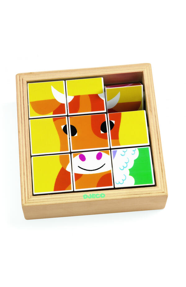 Puzzle rotativ Animoroll, Djeco