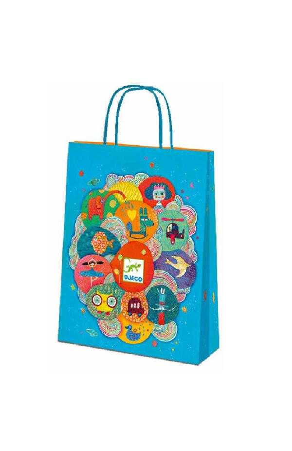 Punga mare cadou din hartie, Djeco