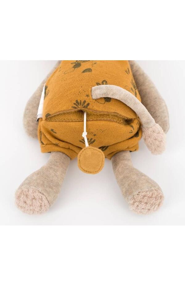 Leut jucarie muzicala textil pentru bebe, Moulin Roty Leut jucarie muzicala textil pentru bebe, Moulin Roty
