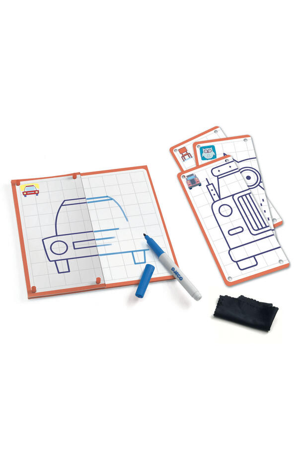 Joc Eduludo Deseneaza pas cu pas Simetrie, Djeco