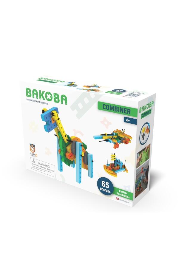 Joc de construit cu blocuri Combiner, Bakoba