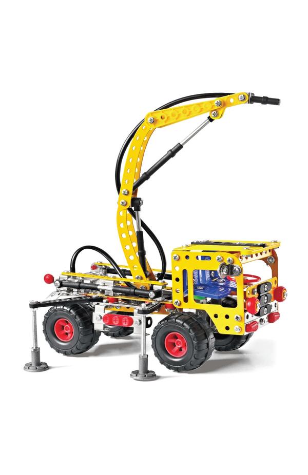 Kit STEM Camion cu pompa pentru turnat ciment, nivel avansat