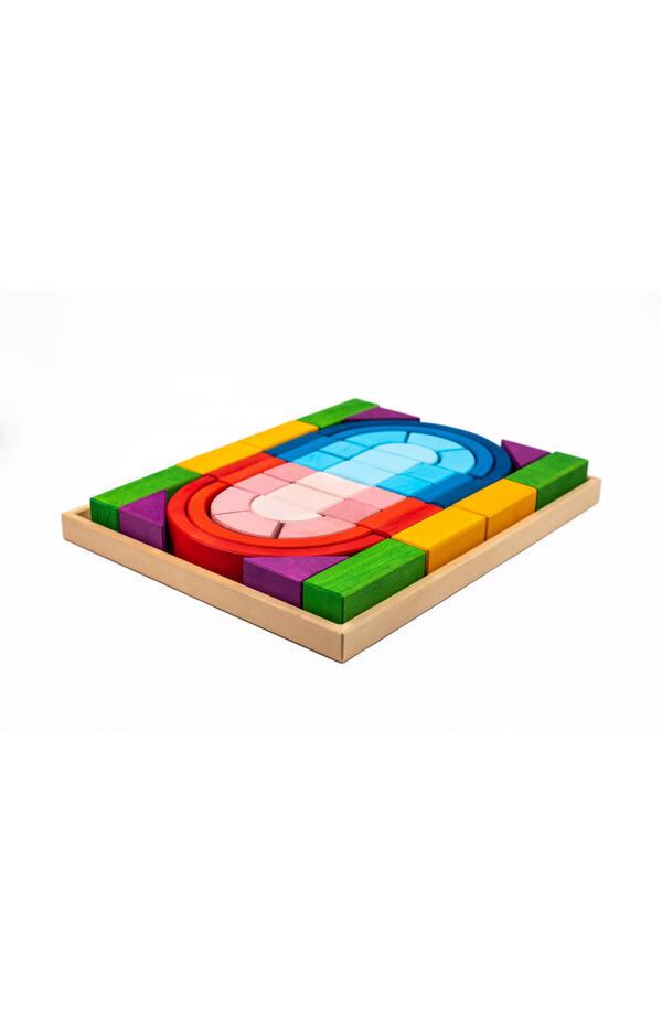 Set Handmade, Constructor din Lemn Arca Mare