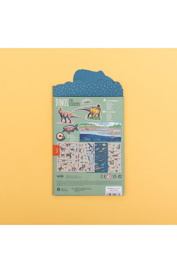 Set cu abtibilduri repozitionabile Dinozauri, Londji