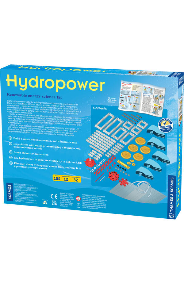 Kit STEM Energie hidroelectrica, Thames & Kosmos Kit STEM Energie hidroelectrica, Thames & Kosmos