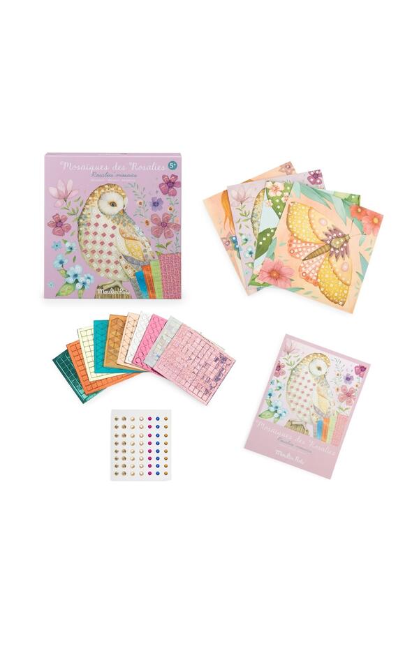 Joc creativ mozaic Les Rosalies, Moulin Roty