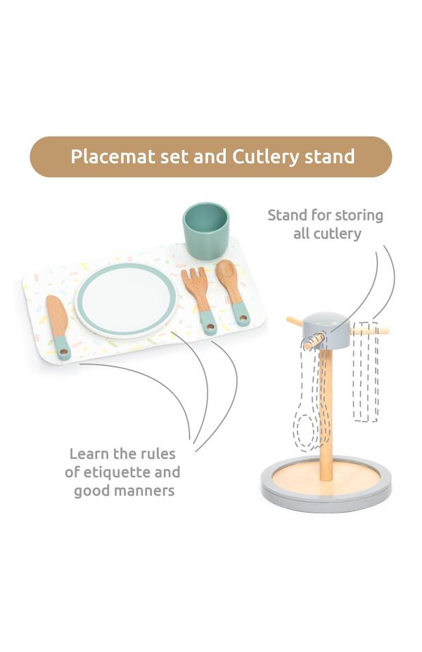 Joc de rol Set complet pentru servirea mesei, UMU Toys