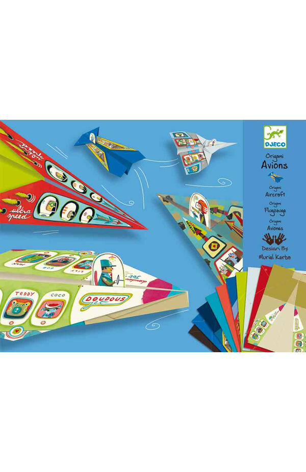Joc creativ origami Avioane, Djeco