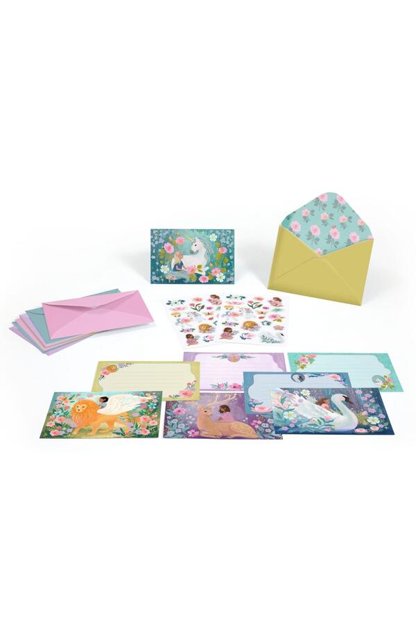 Set de invitatii Animale fantastice, Djeco