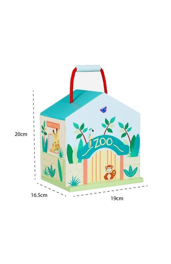 Joc magnetic – Gradina zoologica, Orange Tree Toys