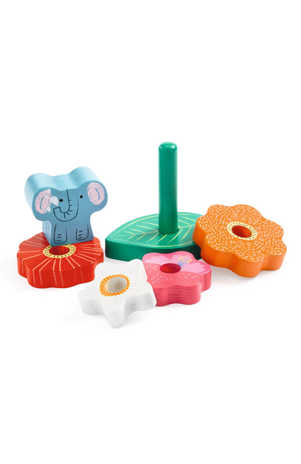 Puzzle si joc de stivuire, Djeco