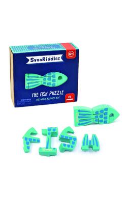 Puzzle 3D din lemn Peste, Svoora