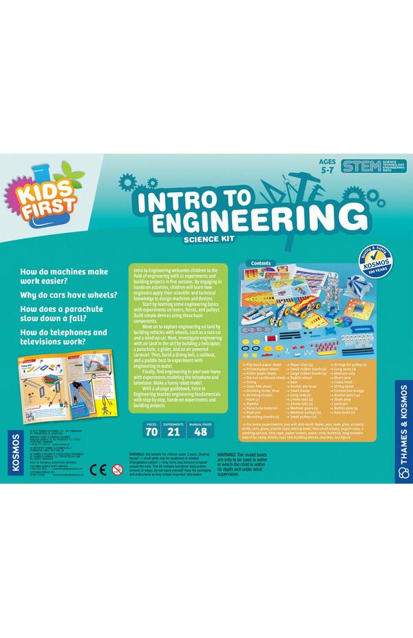 Kit STEM Primii pasi in inginerie, Thames & Kosmos