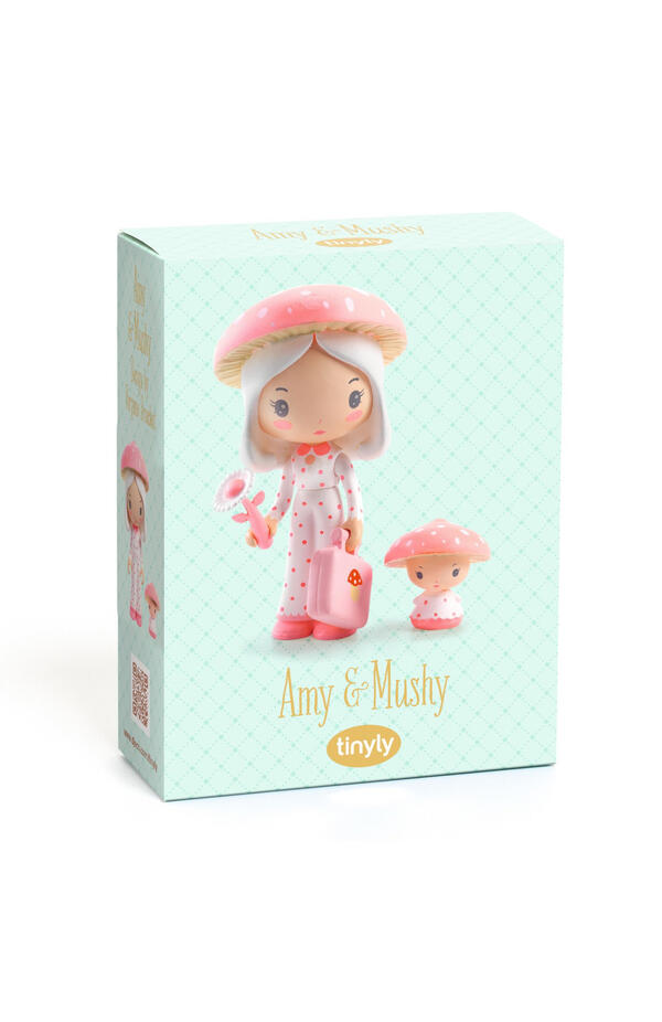 Figurine Tinyly Amy & Mushy, Djeco
