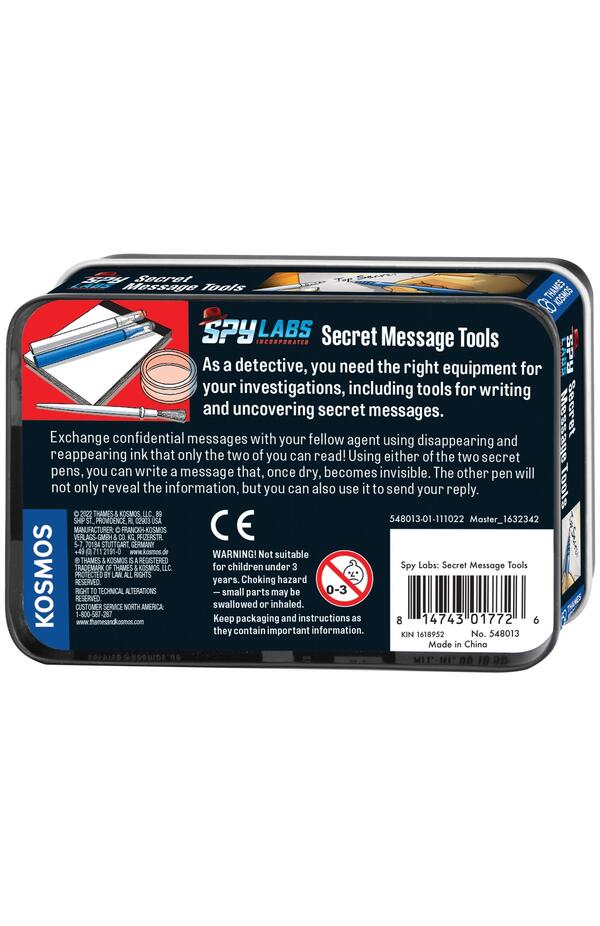 Kit STEM Mesaje secrete, Thames & Kosmos