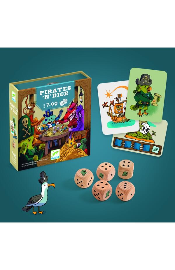 Joc de noroc și strategie Comoara Piratului, Djeco