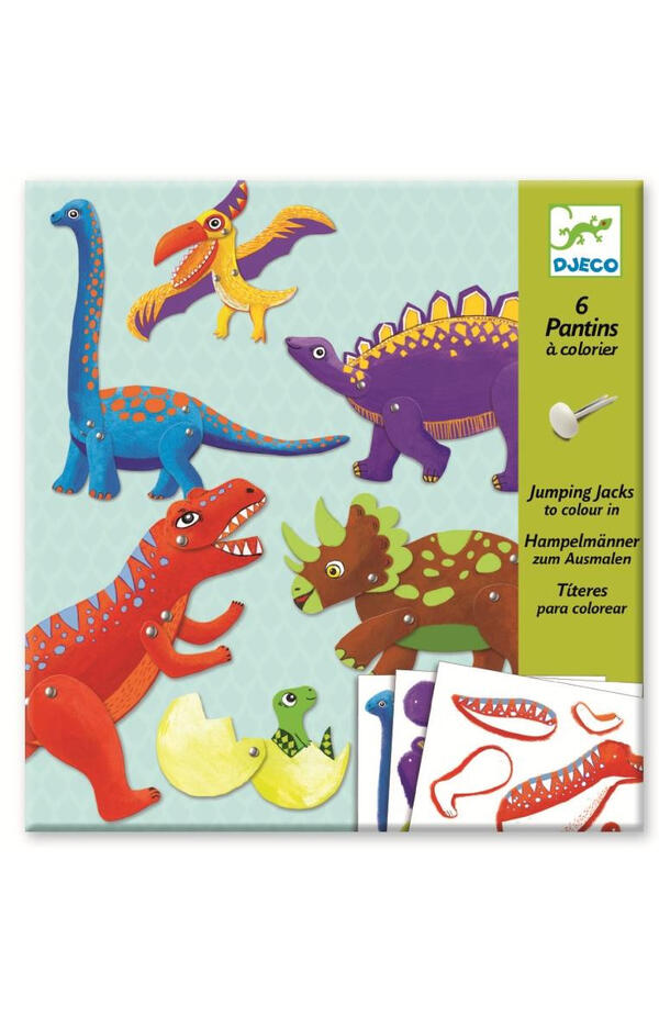 Joc creativ Dinozauri in miscare, Djeco