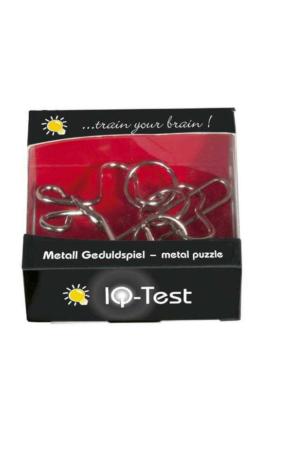 Joc logic IQ puzzle metalic 4*, Fridolin