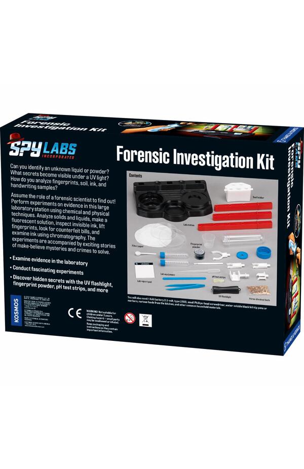 Kit STEM Laborator de spionaj: Kit de investigare, Thames & Kosmos