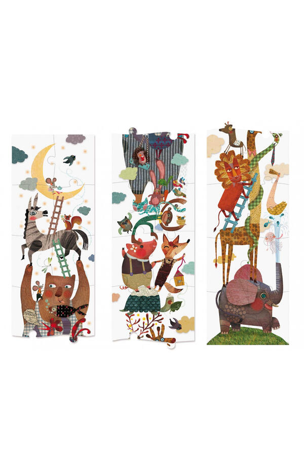 Puzzle gigant Sus pana la luna, Londji